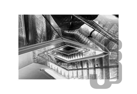 Down the Staircase III - NGA (2022) (Bordered)